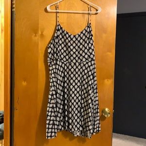 Old Navy black spaghetti strap dress size xl